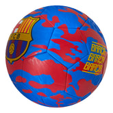 FC Barcelona bal Camo blauw/rood